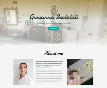 Giovanna Scotolati Jewellery website